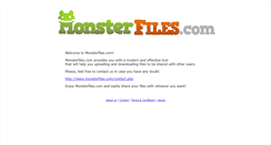 Desktop Screenshot of monsterfiles.com
